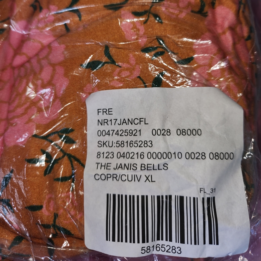 New Novella Royale Janis Bells Copper Flamenco XL Pant Leggings Bell Bottoms NWT - Picture 13 of 16